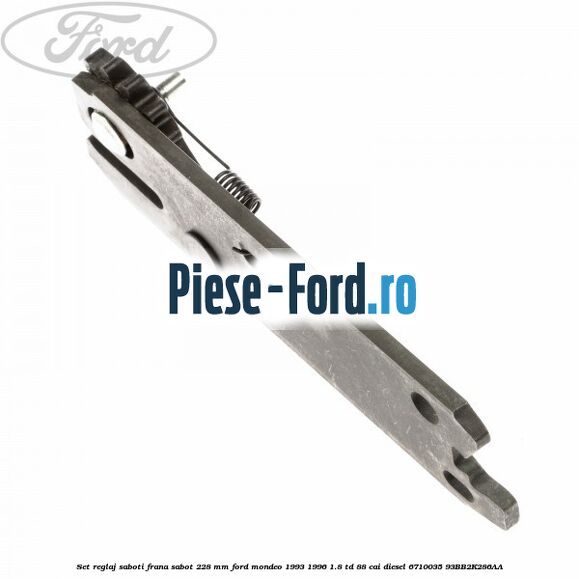 Set reglaj saboti frana sabot 228 mm Ford Mondeo 1993-1996 1.8 TD 88 cai #9373FE1C24 Set reglaj saboti frana sabot 228 mm Ford Mondeo 1993-1996 1.8 TD 88 cai diesel #9373FE1C24