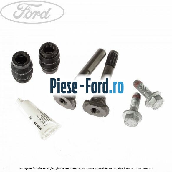Set reparatie culise etrier fata Ford Tourneo Custom 2019-2023 2.0 EcoBlue 150 cai diesel #08745F709F