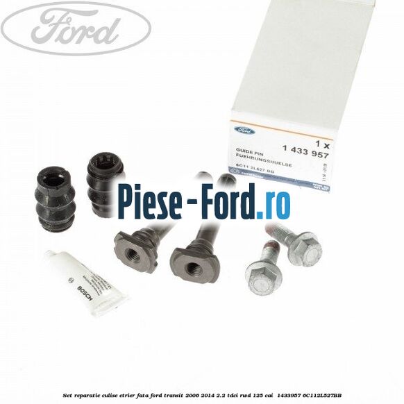 Set reparatie culise etrier fata Ford Transit 2006-2014 2.2 TDCi RWD 125 cai  #06BA0BA680