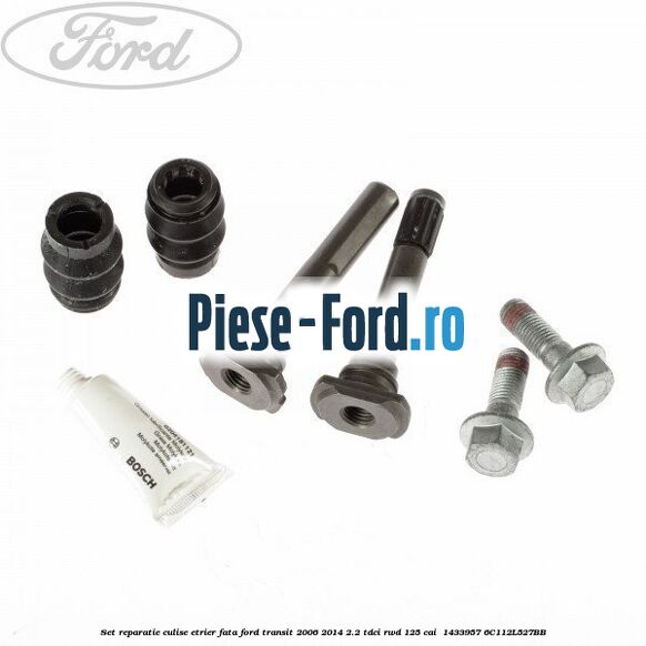 Set reparatie culise etrier fata Ford Transit 2006-2014 2.2 TDCi RWD 125 cai  #06BA0BA680