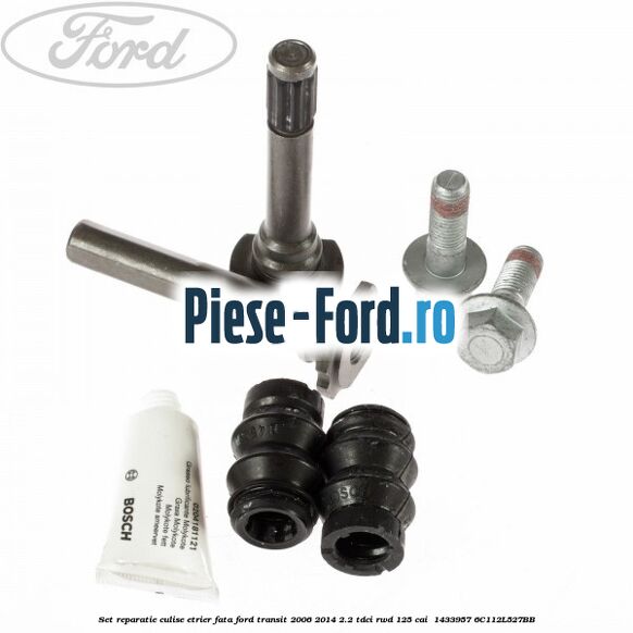 Set reparatie culise etrier fata Ford Transit 2006-2014 2.2 TDCi RWD 125 cai  #06BA0BA680
