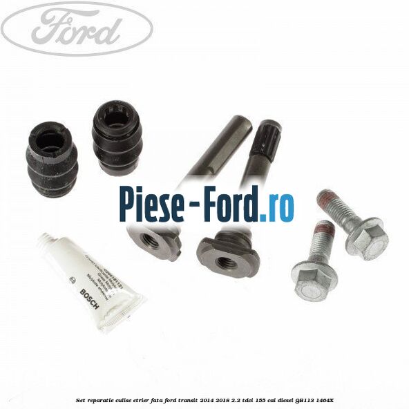 Set reparatie culise etrier fata Ford Transit 2014-2018 2.2 TDCi 155 cai #CCF23524D5