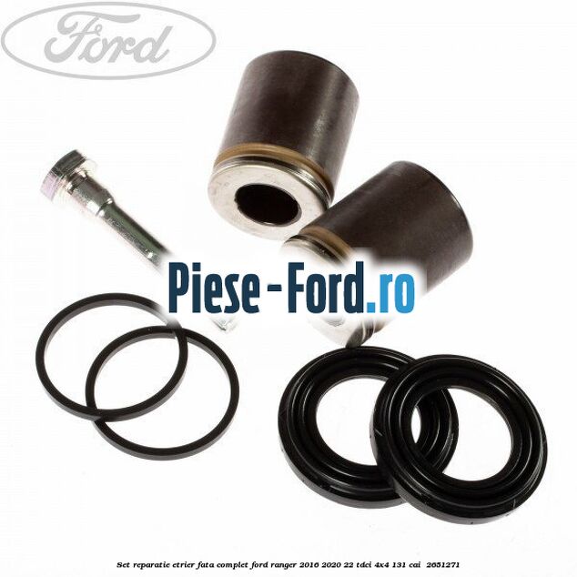 Set reparatie etrier fata complet Ford Ranger 2016-2020 2.2 TDCi 4x4 131 cai #BF7572B681