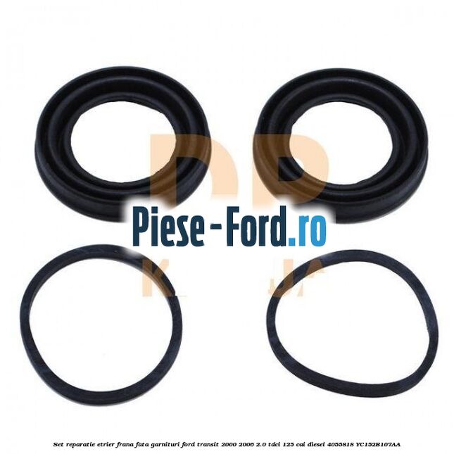 Set reparatie etrier frana fata garnituri Ford Transit 2000-2006 2.0 TDCi 125 cai diesel #825482BAC9