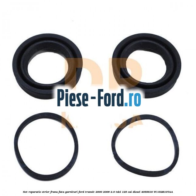 Set reparatie etrier frana fata garnituri Ford Transit 2000-2006 2.0 TDCi 125 cai diesel #825482BAC9