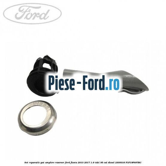 Set reparatie gat umplere rezervor Ford Fiesta 2013-2017 1.6 TDCi 95 cai diesel