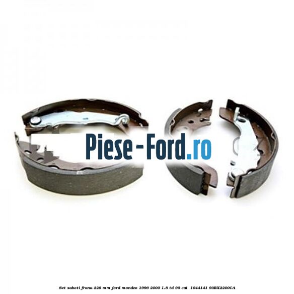 Set saboti frana 228 mm Ford Mondeo 1996-2000 1.8 TD 90 cai  #684A8D1EE6