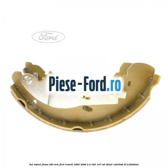 Set saboti frana 280 mm Ford Transit 2000-2006 2.4 TDCi 137 cai diesel #74F7454A95