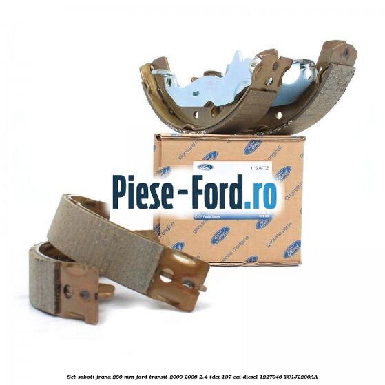 Set saboti frana 280 mm Ford Transit 2000-2006 2.4 TDCi 137 cai diesel #74F7454A95