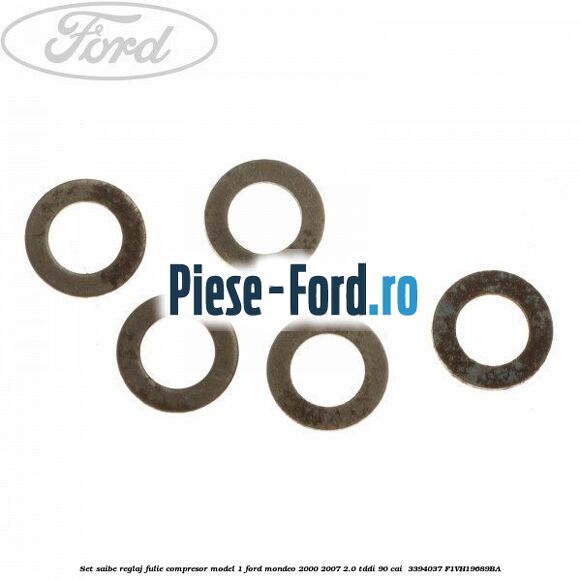 Set saibe reglaj fulie compresor model 1 Ford Mondeo 2000-2007 2.0 TDDI 90 cai  #89F2CB83D8