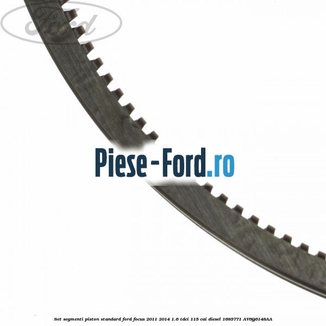 Set segmenti piston standard Ford Focus 2011-2014 1.6 TDCi 115 cai diesel #CF3B916BCB