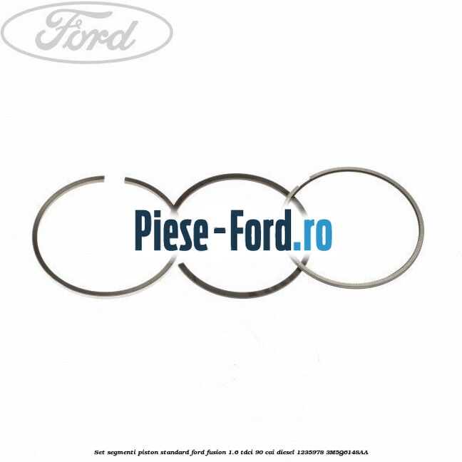 Semiluna arbore cotit Ford Fusion 1.6 TDCi 90 cai diesel