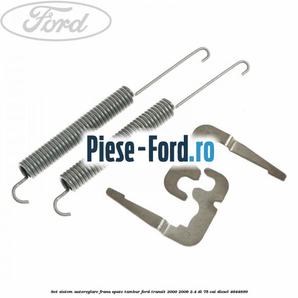 Set sistem autoreglare frana spate tambur Ford Transit 2000-2006 2.4 DI 75 cai diesel #67F8B5117F