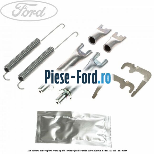 Set sistem autoreglare frana spate tambur Ford Transit 2000-2006 2.4 TDCi 137 cai  #A5818C62CC