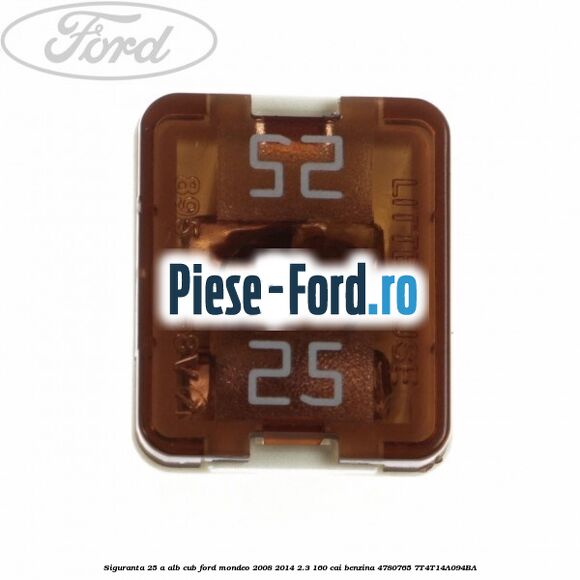 Siguranta 20 A Maxi galbena Ford Mondeo 2008-2014 2.3 160 cai benzina