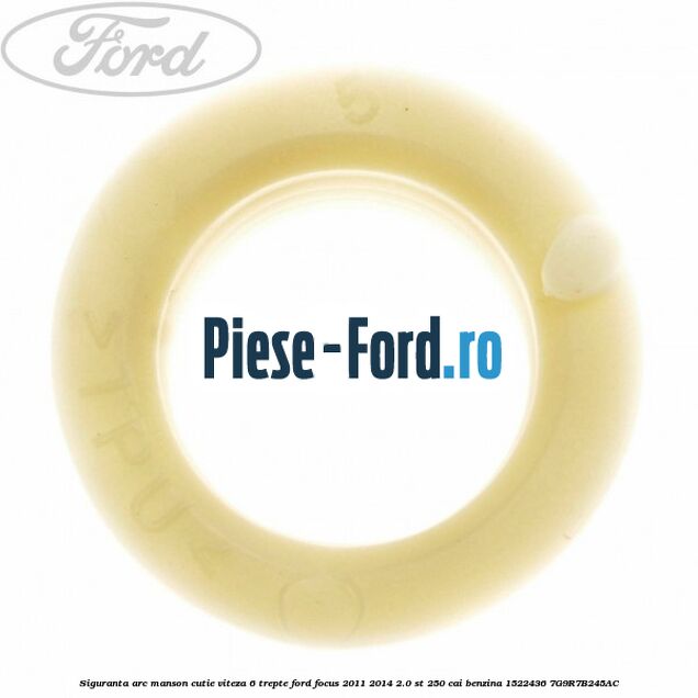 Selector cutie viteze 6 trepte B6 cu start - stop Ford Focus 2011-2014 2.0 ST 250 cai benzina