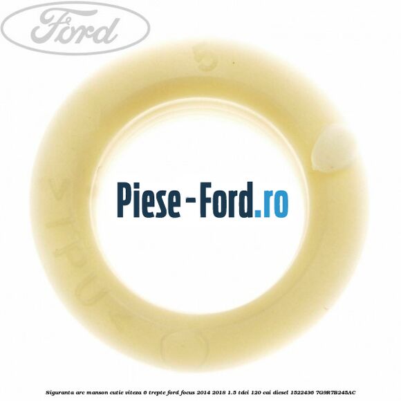 Selector cutie viteze 6 trepte B6 cu start - stop Ford Focus 2014-2018 1.5 TDCi 120 cai diesel