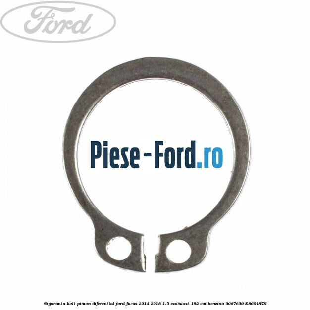 Coroana diferential Ford Focus 2014-2018 1.5 EcoBoost 182 cai benzina