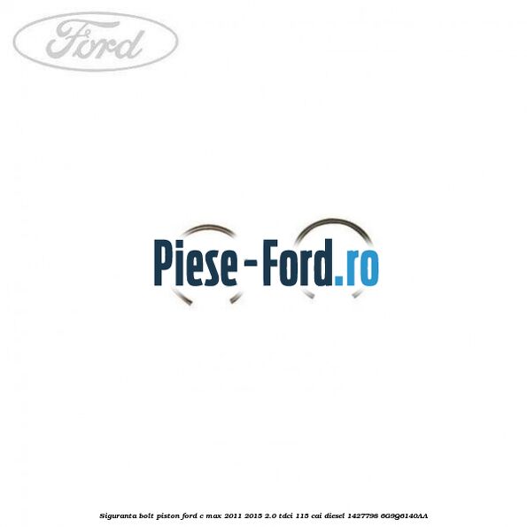 Set segmenti piston standard Ford C-Max 2011-2015 2.0 TDCi 115 cai diesel