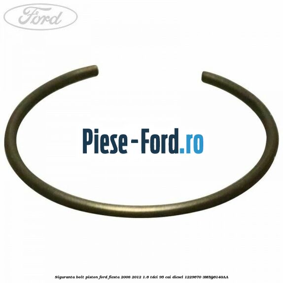 Siguranta bolt piston Ford Fiesta 2008-2012 1.6 TDCi 95 cai diesel