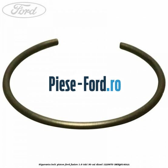 Set segmenti piston standard Ford Fusion 1.6 TDCi 90 cai diesel