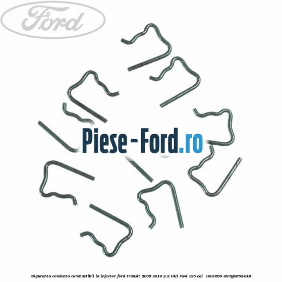 Siguranta conducta combustibil la injector Ford Transit 2006-2014 2.2 TDCi RWD 125 cai  #C1F40D66C0