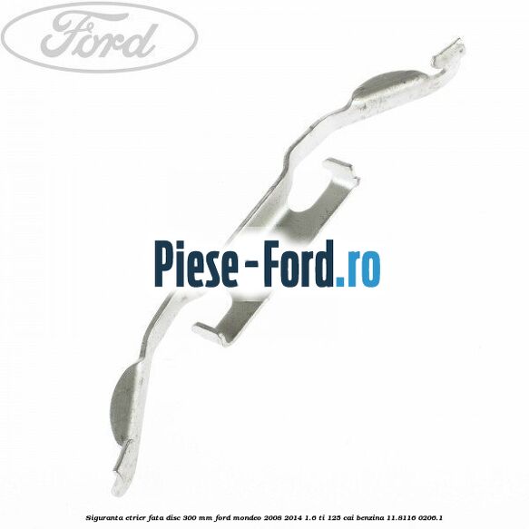Set reparatie culise etrier spate Ford Mondeo 2008-2014 1.6 Ti 125 cai benzina