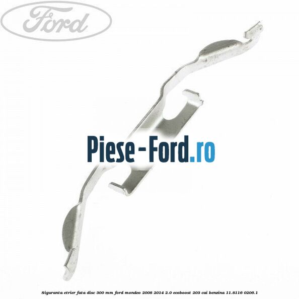Set reparatie culise etrier spate Ford Mondeo 2008-2014 2.0 EcoBoost 203 cai benzina