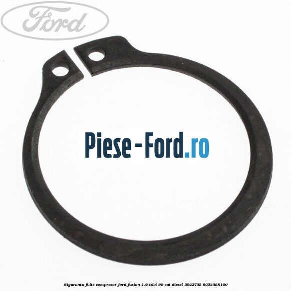 Siguranta fulie compresor Ford Fusion 1.6 TDCi 90 cai diesel