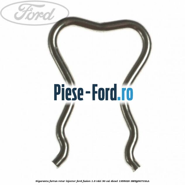Siguranta conducta combustibil la injector Ford Fusion 1.6 TDCi 90 cai diesel