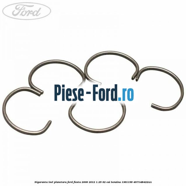 Siguranta brida rulment intermediar planetara dreapta Ford Fiesta 2008-2012 1.25 82 cai benzina