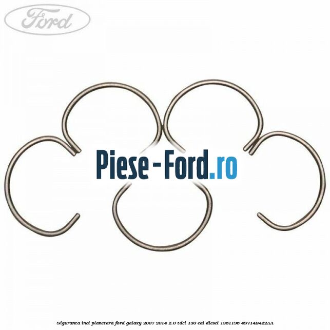 Siguranta inel planetara Ford Galaxy 2007-2014 2.0 TDCi 130 cai diesel #DED920E27F