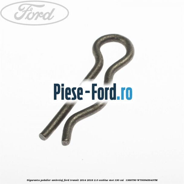 Siguranta pedalier ambreiaj Ford Transit 2014-2018 2.0 EcoBlue 4x4 130 cai  #DE361890DC