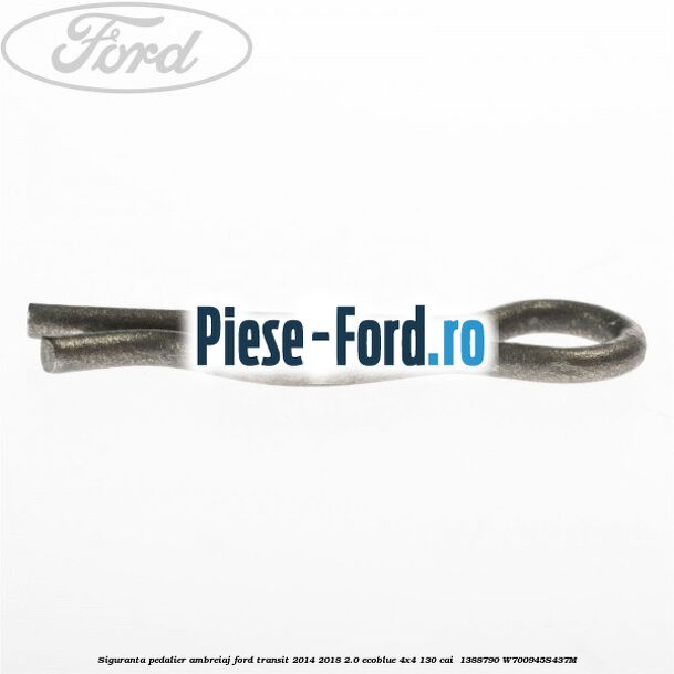 Siguranta pedalier ambreiaj Ford Transit 2014-2018 2.0 EcoBlue 4x4 130 cai  #DE361890DC