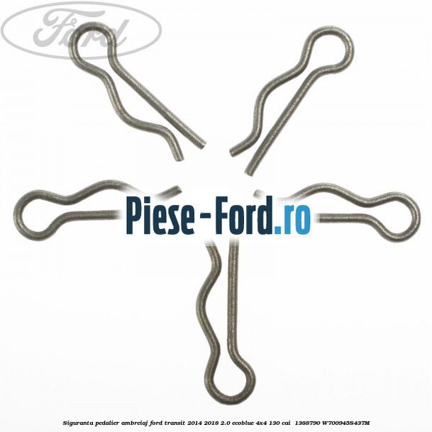Siguranta pedalier ambreiaj Ford Transit 2014-2018 2.0 EcoBlue 4x4 130 cai  #DE361890DC