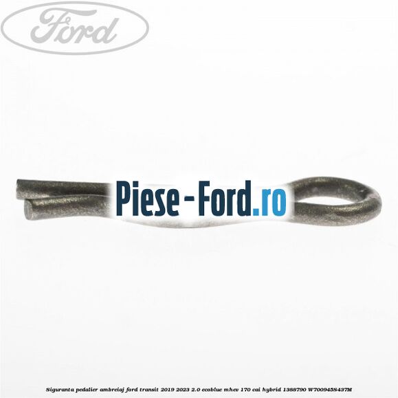 Siguranta pedalier ambreiaj Ford Transit 2019-2023 2.0 EcoBlue mHEV 170 cai Hybrid #C63B5D5A5C