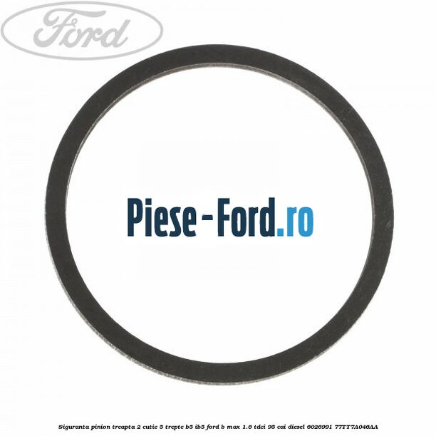 Siguranta pinion treapta 2 cutie 5 trepte B5/IB5 Ford B-Max 1.6 TDCi 95 cai diesel #E76BC5944B