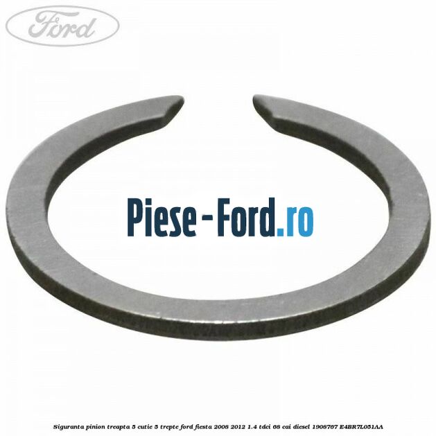 Siguranta pinion treapta 5 cutie 5 trepte Ford Fiesta 2008-2012 1.4 TDCi 68 cai diesel #16961FA5C2
