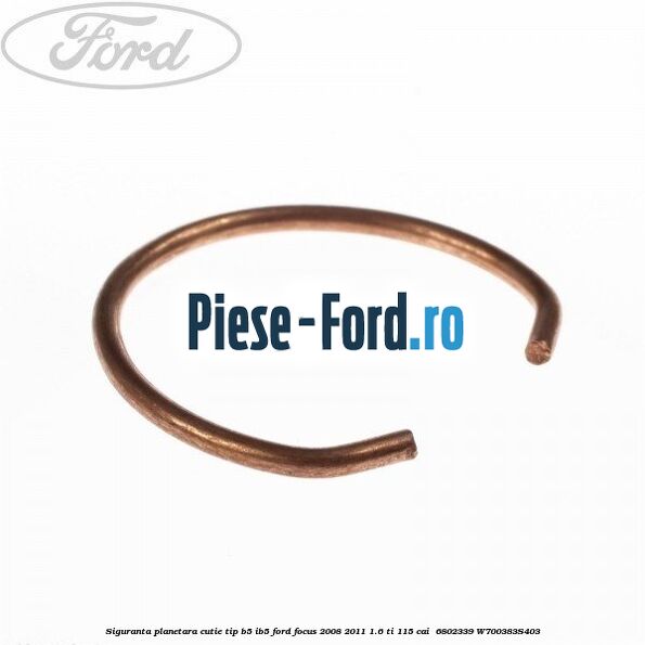 Siguranta planetara cutie tip B5/IB5 Ford Focus 2008-2011 1.6 Ti 115 cai  #530942D184