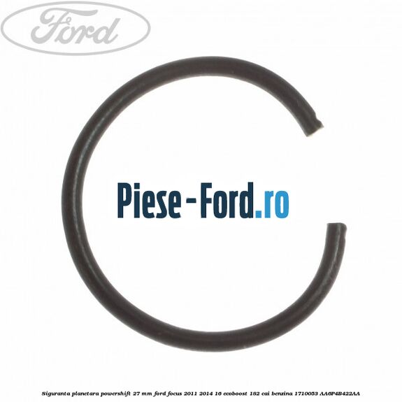 Siguranta planetara powershift 27 mm Ford Focus 2011-2014 1.6 EcoBoost 182 cai #B80F029FBD