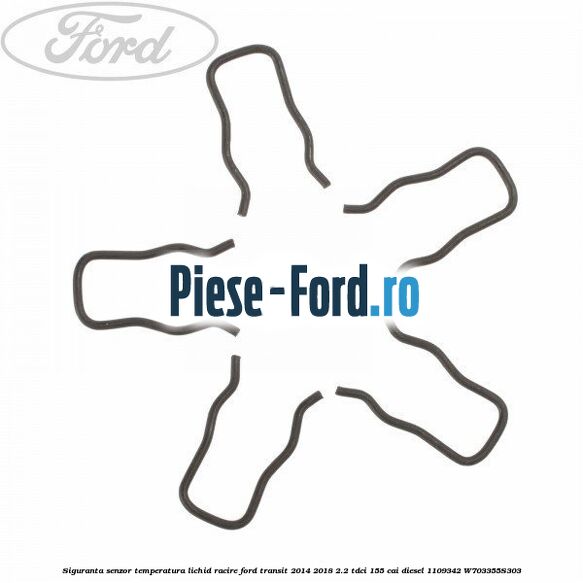 Siguranta senzor temperatura lichid racire Ford Transit 2014-2018 2.2 TDCi 155 cai diesel #7EBD802D04
