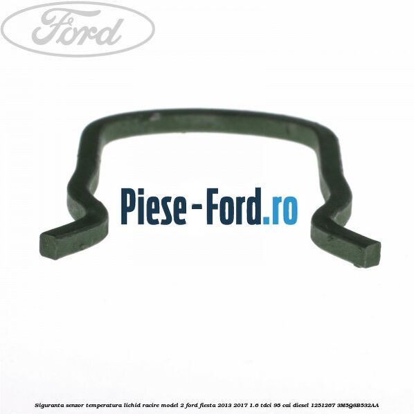Siguranta senzor temperatura lichid racire model 2 Ford Fiesta 2013-2017 1.6 TDCi 95 cai diesel