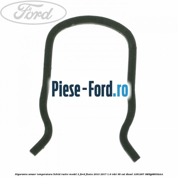 Siguranta senzor temperatura lichid racire Ford Fiesta 2013-2017 1.6 TDCi 95 cai diesel