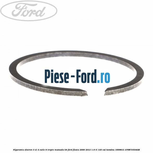 Siguranta rulment priza directa cutie 6 trepte Ford Fiesta 2008-2012 1.6 Ti 120 cai benzina