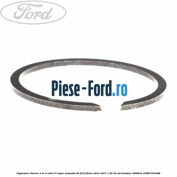 Siguranta sincron 3 si 4 cutie 6 trepte manuala B6 Ford Fiesta 2013-2017 1.25 82 cai benzina