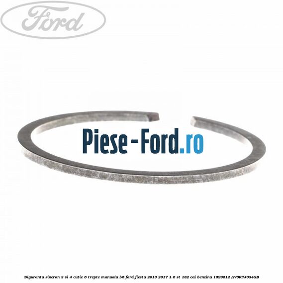 Siguranta sincron 3 si 4 cutie 6 trepte manuala B6 Ford Fiesta 2013-2017 1.6 ST 182 cai benzina