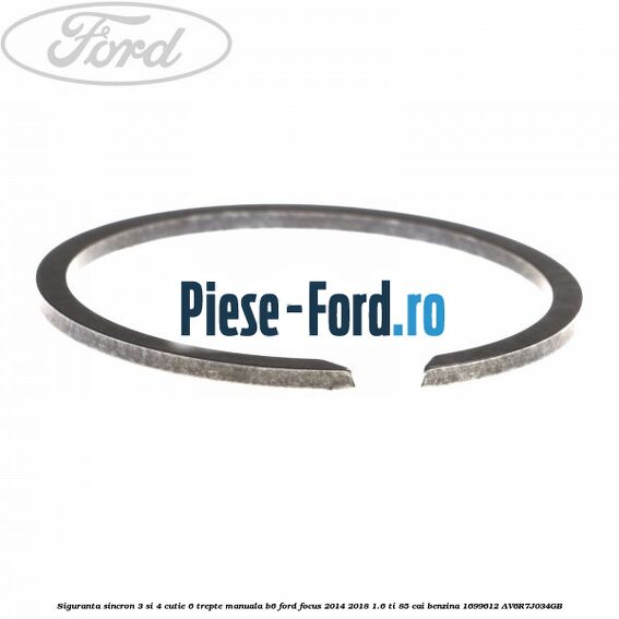 Siguranta sincron 3 si 4 cutie 6 trepte manuala B6 Ford Focus 2014-2018 1.6 Ti 85 cai benzina