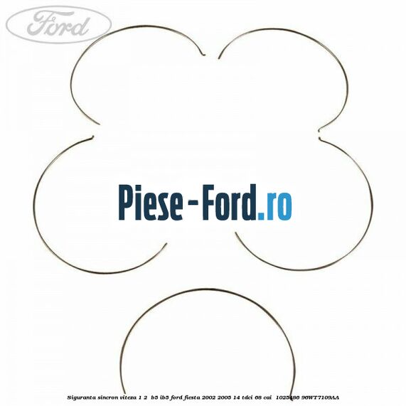 Siguranta sincron Viteza 1-2  B5/IB5 Ford Fiesta 2002-2005 1.4 TDCi 68 cai #83FCEC3748