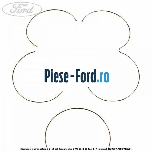 Siguranta sincron Viteza 1-2  B5/IB5 Ford Mondeo 2008-2014 2.0 TDCi 140 cai #C9147CB727