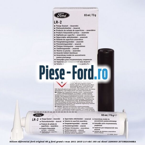 Silicon diferential Ford original 65 G Ford Grand C-Max 2011-2015 2.0 TDCi 163 cai diesel #DCF1AA6FF8